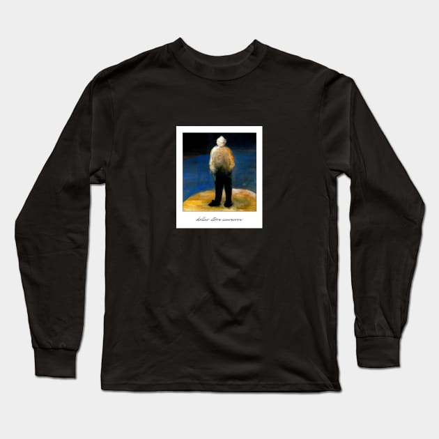 dollar store scarecrow Long Sleeve T-Shirt by Wild Crow Studio